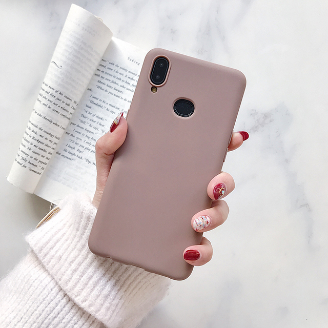 OPPO A92 A72 A52 Find X2 Neo A8 A31 A9 A5 2020 A91 F15 F9 Pro F3 F1 Plus Case Cute Matte Solid Candy Simple Silicone Cover