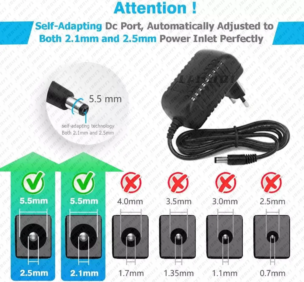 1 шт 5V 3A DC5.5mm AC100 240V переменного тока в постоянный адаптер 3000mA Мощность питания