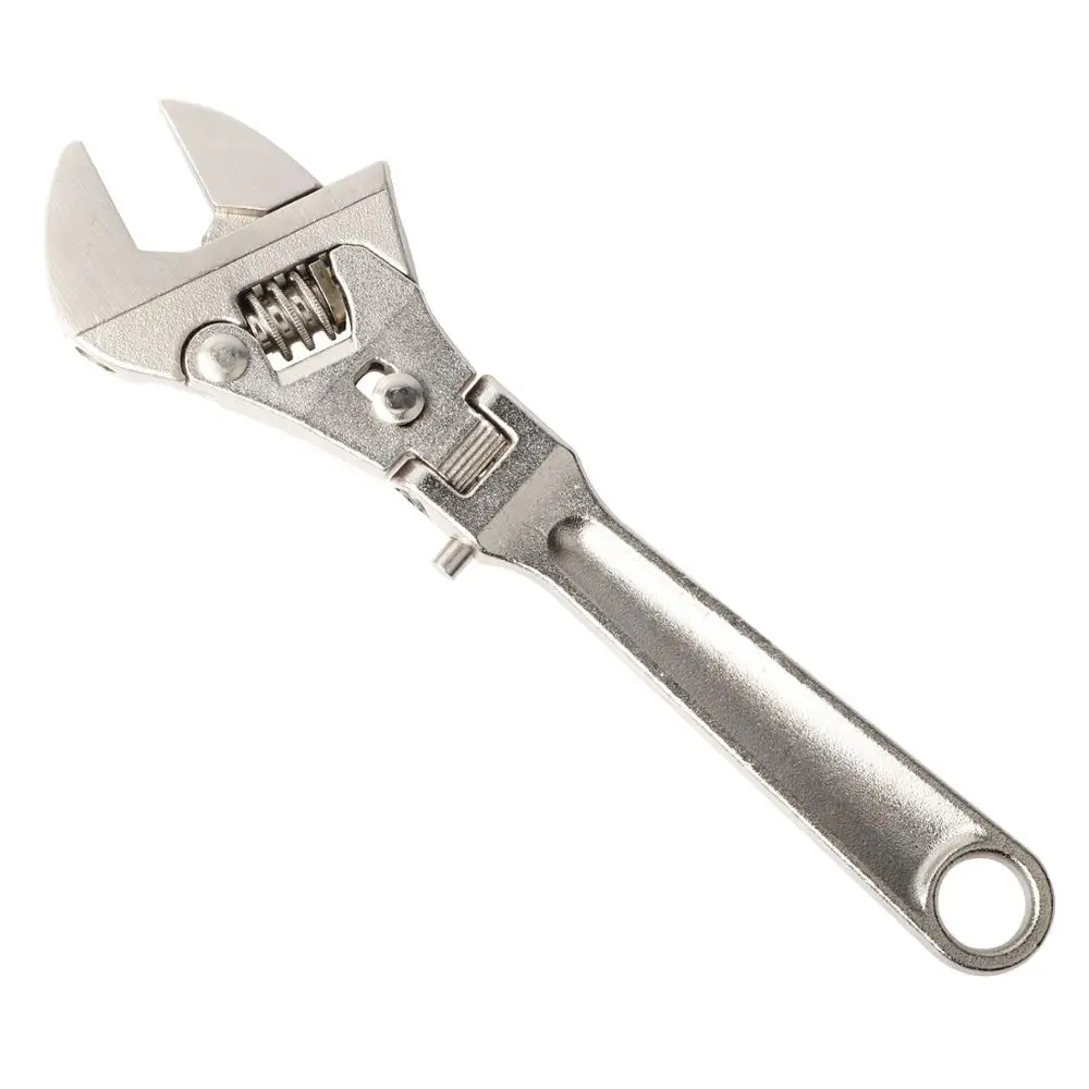 KALAIDUN Adjustable Wrench Ratchet Spanner CR-V Universal Key Multitool Large Opening Nut Wrench Home Bathroom Repair Hand Tools