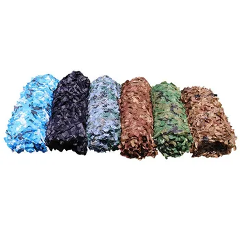 

Military Camouflage Nets Outdoor Shade Woodland Car Army Camo Net Hunting Fishing Shelter Hide Netting Sun Shelter