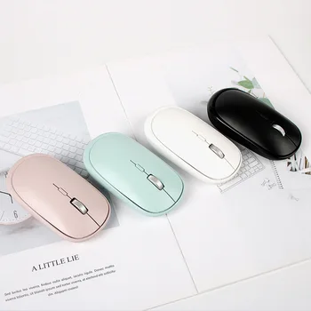 

Dual-Mode Mouse Bluetooth +2.4G Wireless Dual-Mode Dry Electric Mouse Business Office Gift Mouse 2.4G Mouse