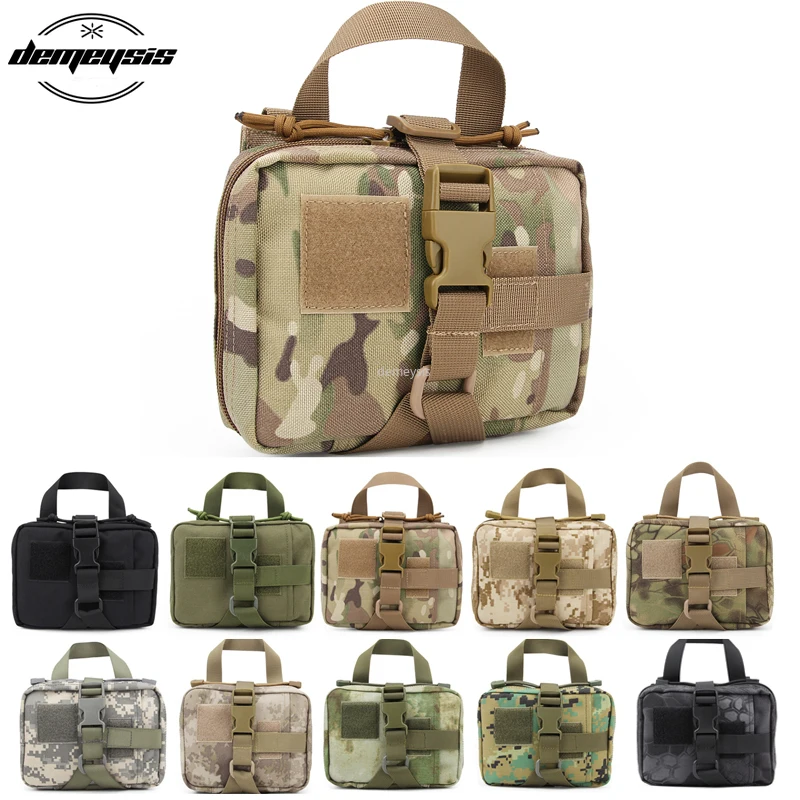 Тактическая сумка первой помощи Molle нейлоновая Военная медицинская для