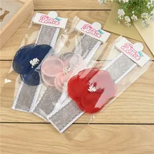 Стиль, корейский стиль, кружевная детская лента для волос с цветами, детская лента для фотосессии, милые резинки для волос для девочек, Южная Корея