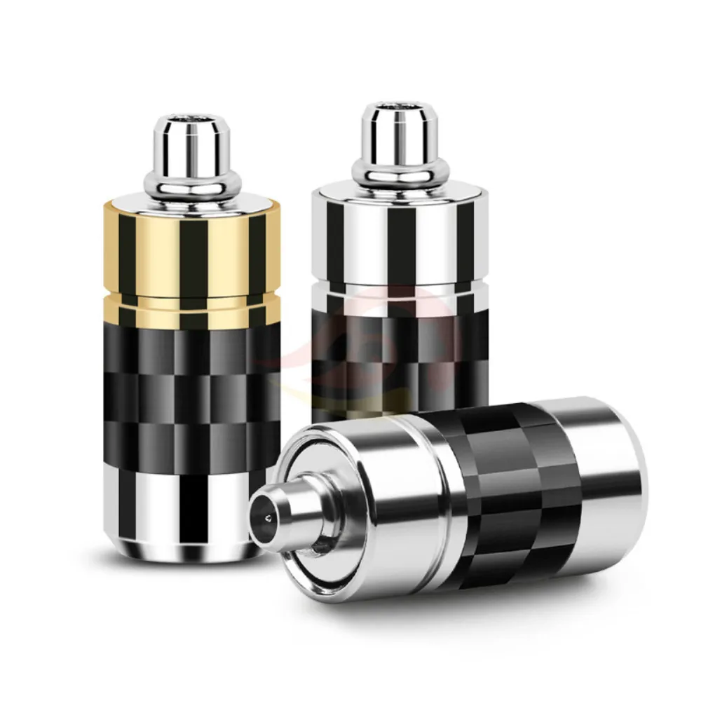 Earphone Pins MMCX Jack Connector For A2 SE215 SE315 SE425 SE535 SE846 Hifi Headset Adapter Rhodium Plated Audio Plug