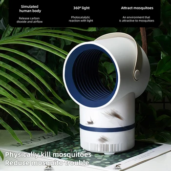 

Electric Insect Killer Lamp Anti Mosquito Fly Killer Bug Zapper Repellent UV Home Indoor Pest Catcher Trap Kitchen Outdoor