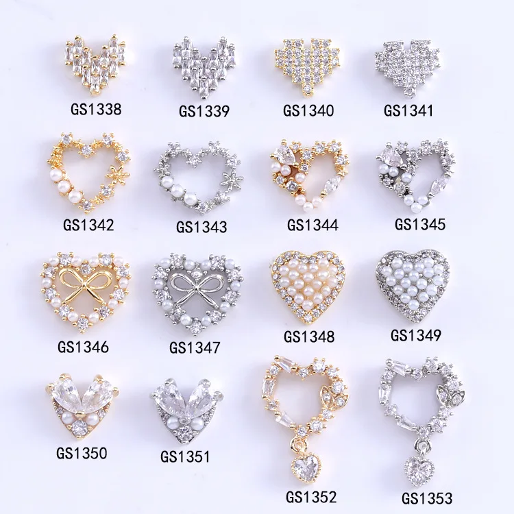 luxuosas pérola diamante strass e encantos para