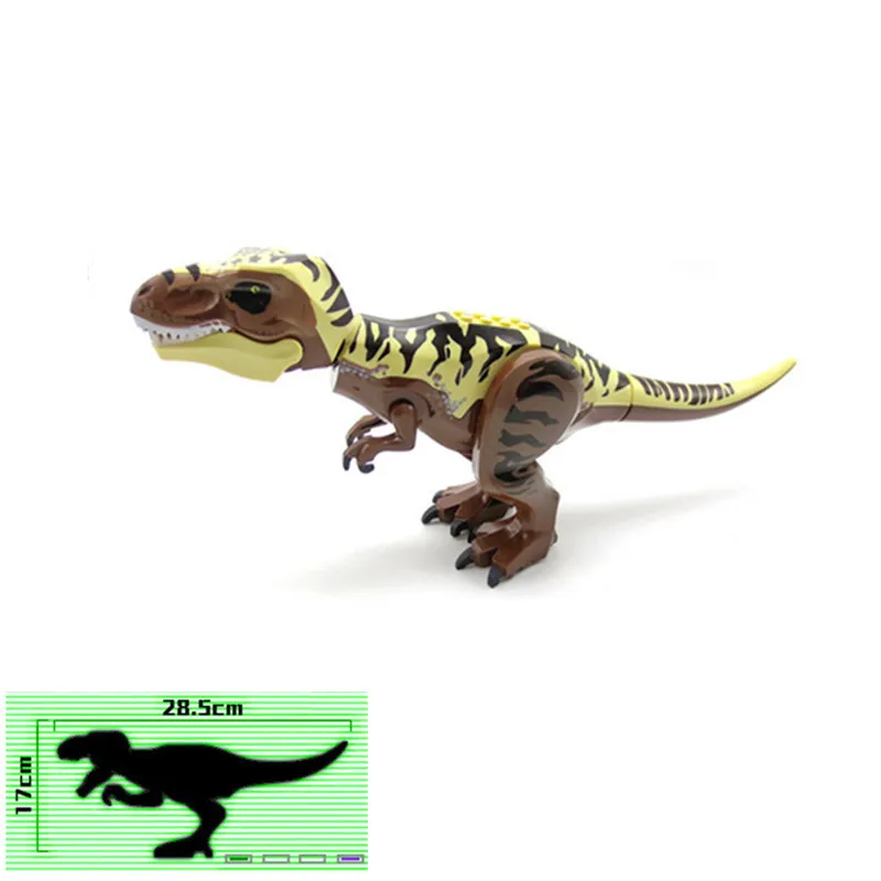 2 шт. Парк Юрского периода Раптор динозавры Tanystropheus спинозавр Indoraptor Baryonyx фигурки строительные блоки кирпичи детские игрушки