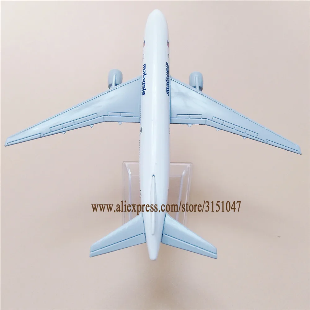 16 см флейта авиакомпании Боинг 777 B777 дыхательные пути металлическая самолета в