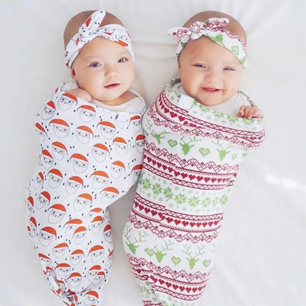 christmas swaddle set