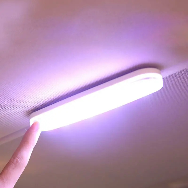 

new LED Car Interior Reading Light Auto USB Charging Roof Magnet Auto Day Light Trunk Drl Square Dome Vehicle Indoor Ceiling