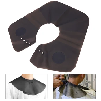 

Silicone haircut shawl collar wrap protective neck pad with magnetic buckle waterproof hair coloring Barber hairdresser neck shi