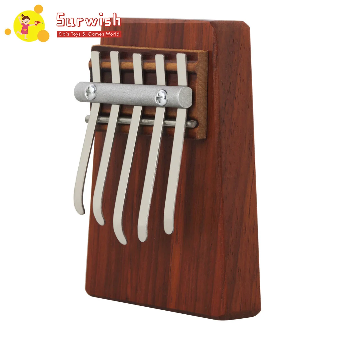 

5 Key Kalimba Thumb Piano Children Finger Percussion Enlightenment Instrument