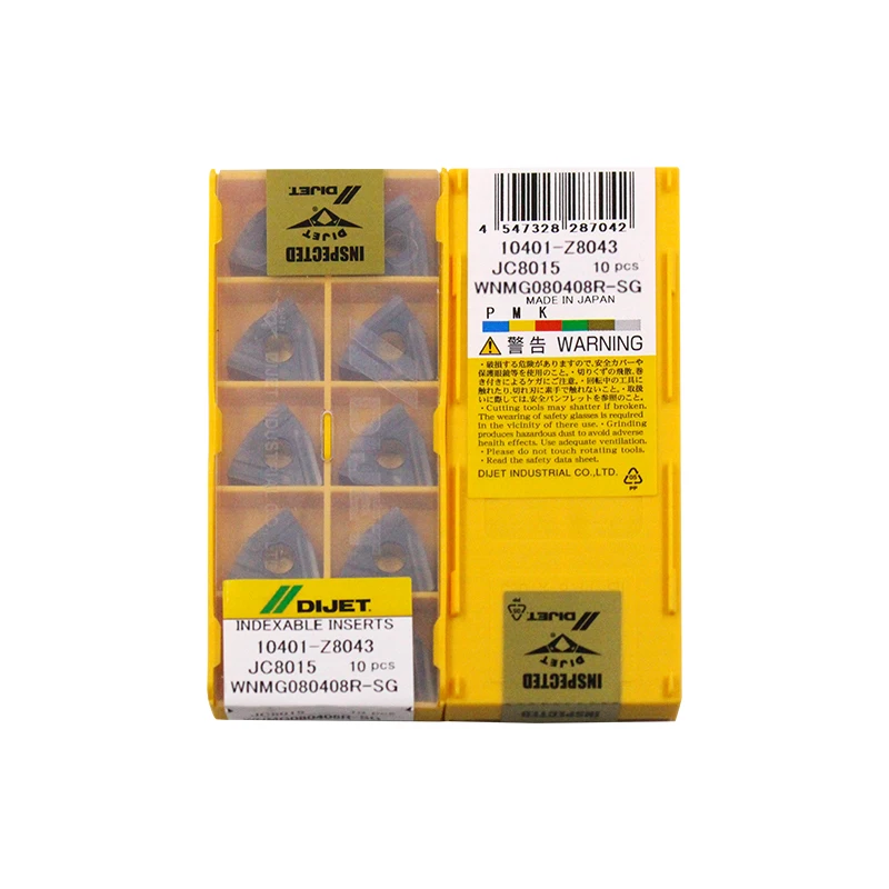 Wnmg080408rsg Jc8015 100 Dijet Original Carbide Insert With The Best