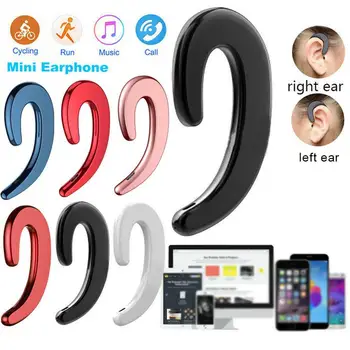 

Bone Conduction Earhook Wireless Bluetooth Earphone Noise Cancelling Stereo Earbuds Headphone Headset for Sports Running Driving