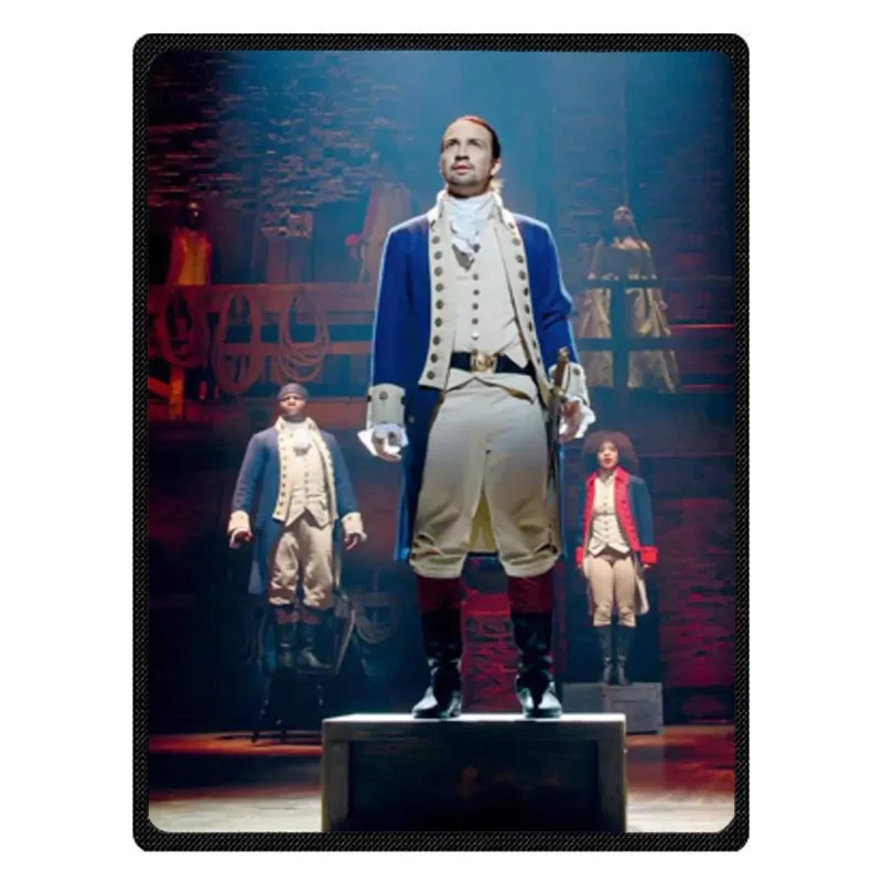 Hamilton Broadway музыкальный Печать коралловый флис пледы одеяла Лето кондиционер спальный Чехол персонализированные простыней на кровать - Цвет: Color 1