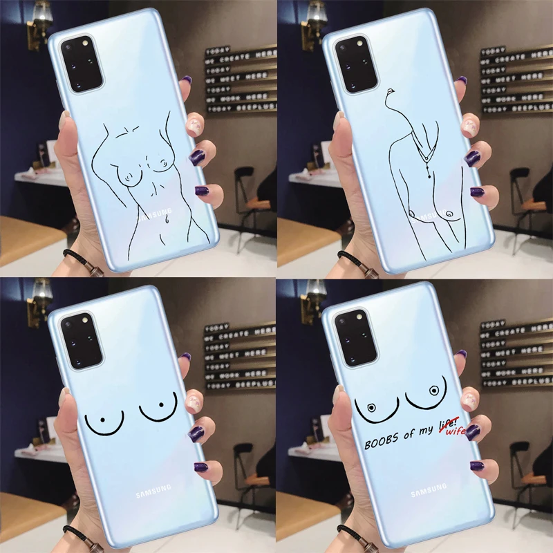 Мягкий чехол с принтом Boobs для SamsunS20Ultra A71 A30 A50 A70 2019 A6 A7 NOTE8 9 10 S8 S9 S10 | Мобильные