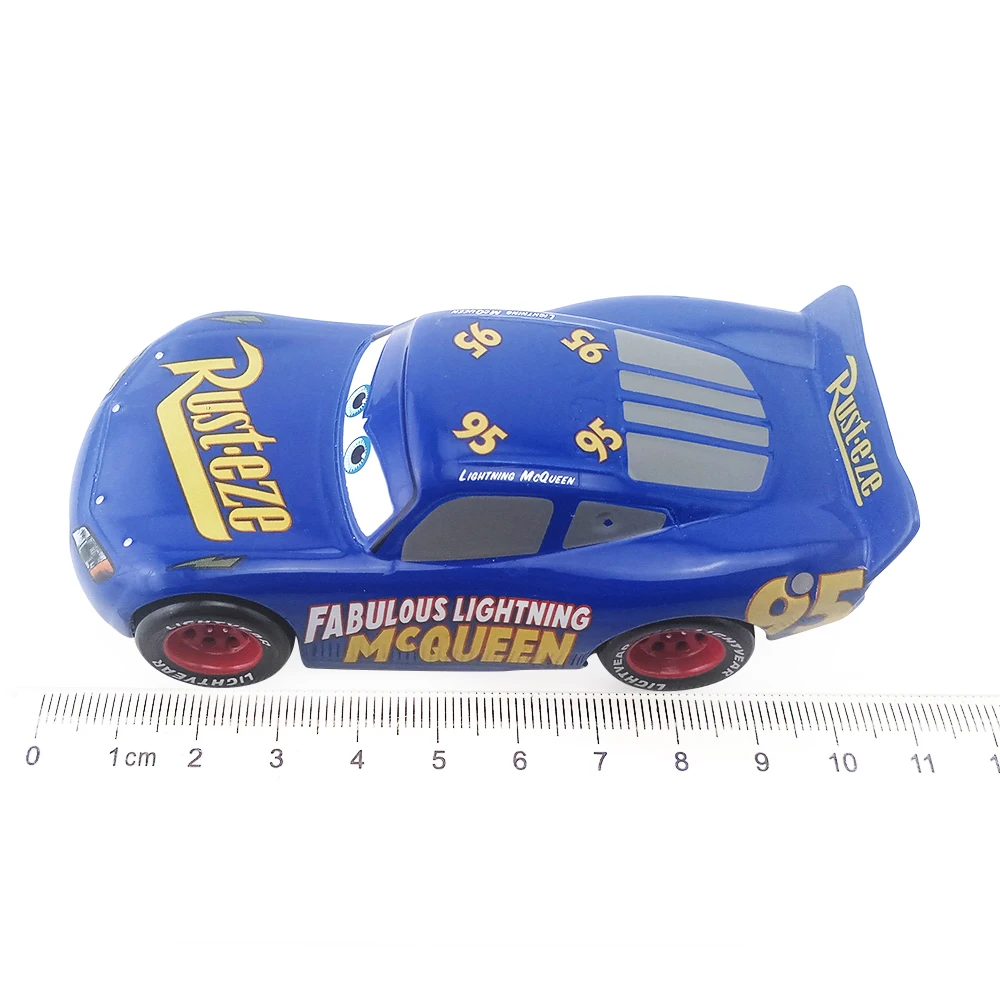 Disney "тачки 3 № 95 сказочные Lightning Mcqueen 1:55 металлический литой автомобиль игрушки модель автомобиля для мальчиков, для детей, подарок на день рождения