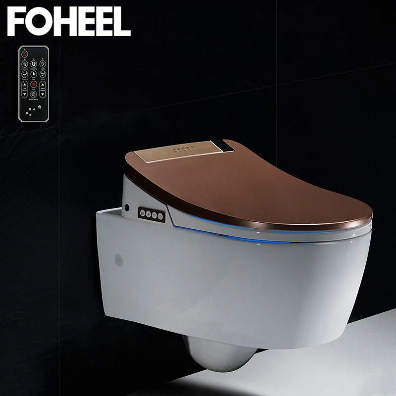 Умное сиденье для унитаза FOHEEL Электронная крышка биде чистая сухая