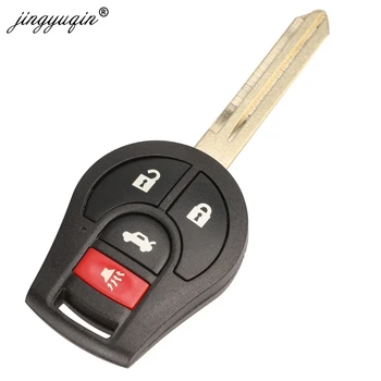 Keyforkess 10pcs 2/3/4 Bottoni Auto Chiave A Distanza Borsette per NISSAN Juke Marzo Qashqai Soleggiato Sylphy Tiida X-Trail Cube S SL Rogue - Jingyuqin 10pcs 2 3 4 Bottoni Auto Chiave A Distanza Borsette per NISSAN Juke Marzo