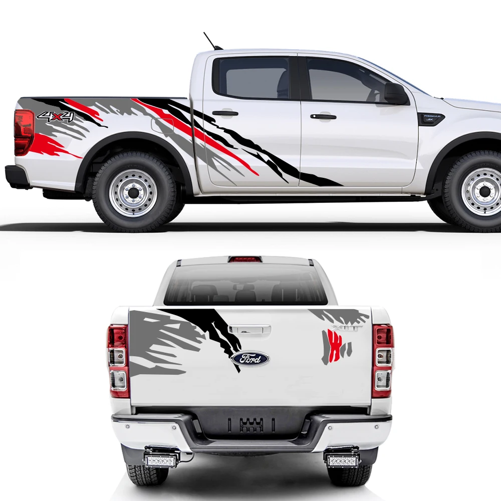 Автомобильные наклейки для Ford Ranger Raptor Pickup Isuzu Dma Nissan NAVARA Toyota Hilux автомобильный