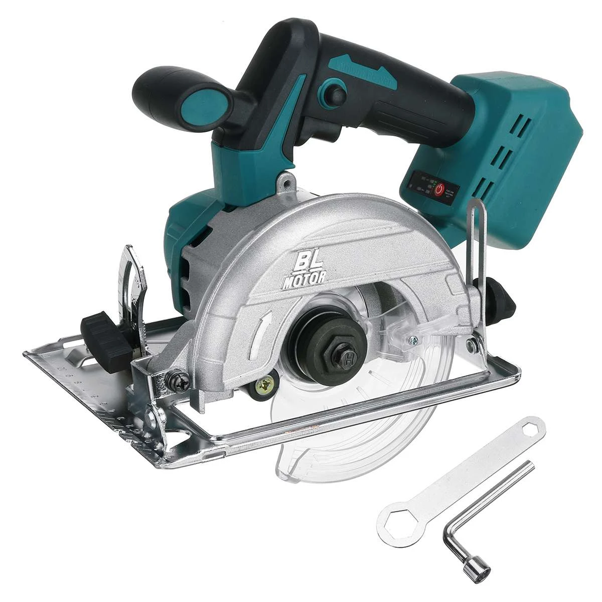 Cortador de madera Circular eléctrico inalámbrico, sierra ajustable de 0 ° a 45 °, 10800RPM, 125mm, de 18V para batería Makita, [Rango de Color]|Sierras eléctricas| AliExpress