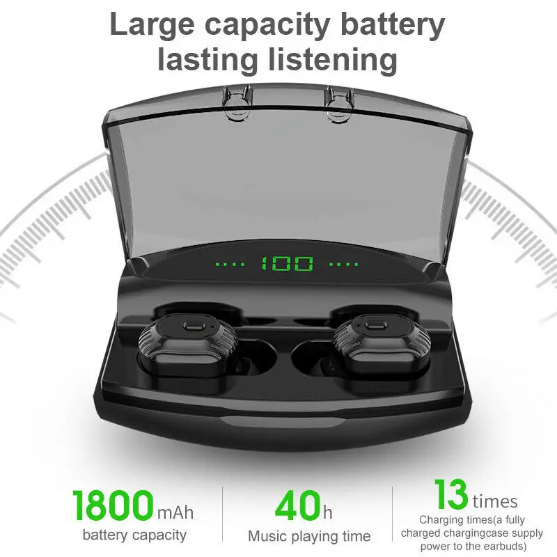 Tws Earphone Wireless Bluetooth 5 0 Earphones Mini Earbuds With Mic Charging Box Sport Headset For Smart Phone