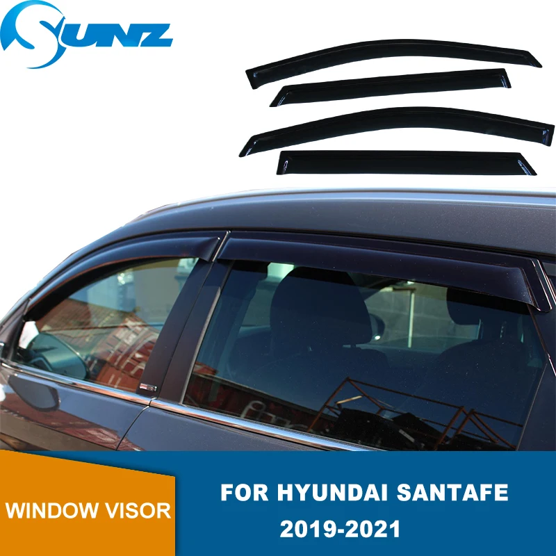 Side Window Deflector For Hyundai Santafe Santa Fe 2019 2020 2021 2022