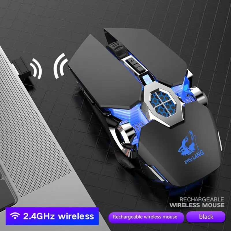 white mouse pc Wireless Charging Game Mouse Mute Luminous Mechanical Mouse Mice Gaming Kit Dropship Game Mouse pc gaming mouse