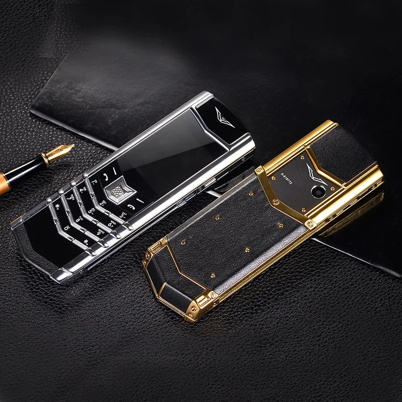 

2019 New Style Rittal Vertu Mobile Phone V10 Exquisite Appearance Top Grade Luxury Candy Bar Small Screen Men's Mobile Phone