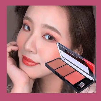 

Face Blush Palette Easy To Wear Makeup Natural Powder Rouge Women Makeup Natural Blush Palette Durable Colors Blush With Brush
