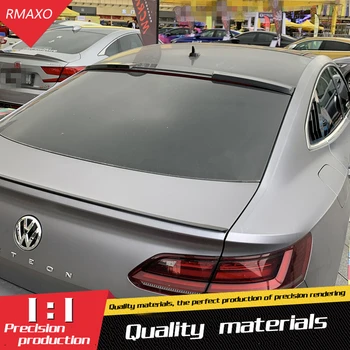

For CC Arteon Roof Spoiler 2019 Volkswagen Arteon CC Roof Spoiler ABS plastic Material Car Rear Wing Color Rear Spoiler