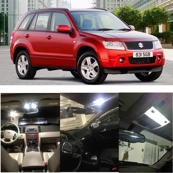 

LED Interior Car Lights For Suzuki grand vitara 1 ft ht 2 jt te td ignis 1 FH 2 MH 3 mf car accessories lamp bulb error free