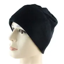 Для мужчин Для женщин зимняя обувь для прогулок, верховой езды Термальность флисовая шапка восхождение Пеший Туризм ветрозащитная теплая мягкая эластичная шапочка Кепки