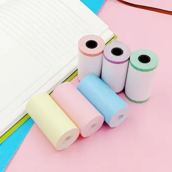 

6 Rolls Thermal Paper Roll 57*30mm Clear Printing for PeriPage A6 Pocket Thermal Printer for PAPERANG P1/P2 Mini Photo Printer