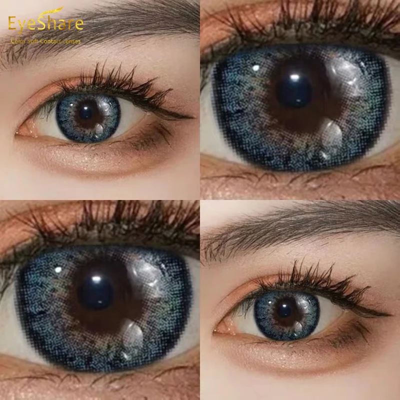 Контактные линзы EYESHARE Серия 2 шт./пара KING цветные контактные ed косметические для