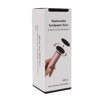 

60/80/100/180 Pcs Electric Pedicure Foot Files For Feet Dead SkinPedicure Callus Remover Replace grinding disc