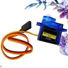 Servo Mini Micro SG90 para helicóptero teledirigido, Avión de espuma, coche, barco, 1 Uds.