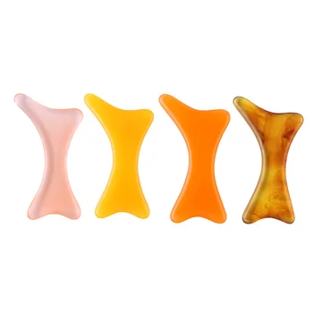

Resin Guasha Body Scraper Acupuncture Therapy Back Relax Massage Beeswax Board Promote Blood Circulation Tool