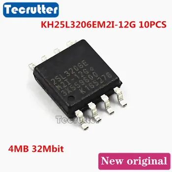

10PCS KH25L3206EM2I-12G SOIC8 25L3206 4MB 32Mbit SPI FLASH