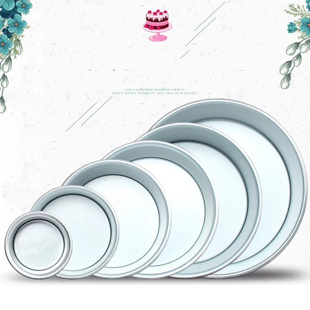 Антипригарная форма для торта из алюминиевого сплава круглая шифоновая форма для выпечки инструменты кухонные принадлежности для выпечки