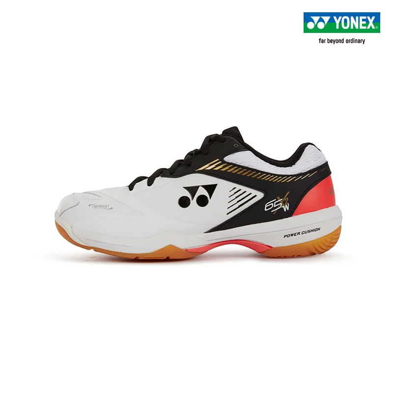 Yonex Power Cushion 65 X 2 Wide Unisex Badminton Shoes White/Black 