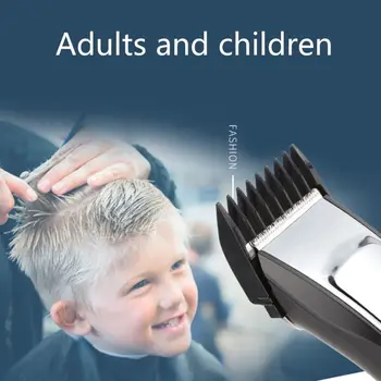 

Adults Kids Professional Electric Hair Clipper Beard Trimmer Barber Grooming Kit Rechargeable Cordless Haircut Machine