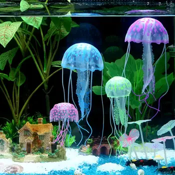 Artificial Glowing Jellyfish Decor