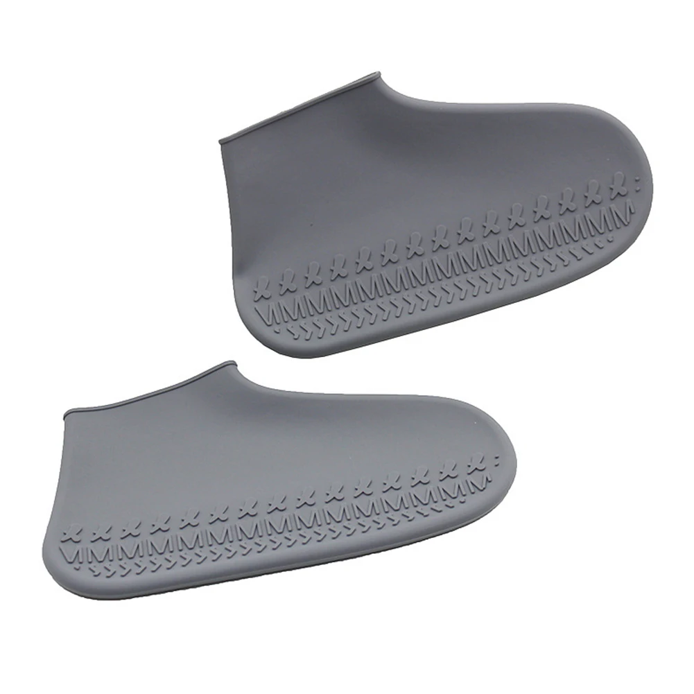 

Women Men Shoe Cover Outdoor Accessories Elastic Wear Resistant Waterproof Camping Reusable Non Slip Cycling Silicone Anti Rain