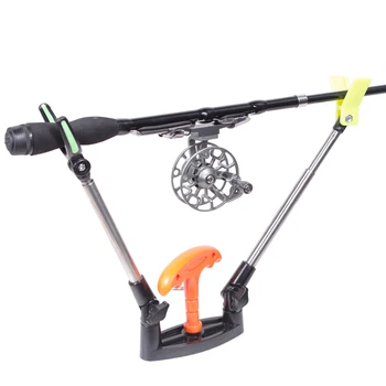 

Adjustable Fishing Rod Pod Stand Holder Raft Fishing Pole Bracket Fishing Tackle Accessories Pesca
