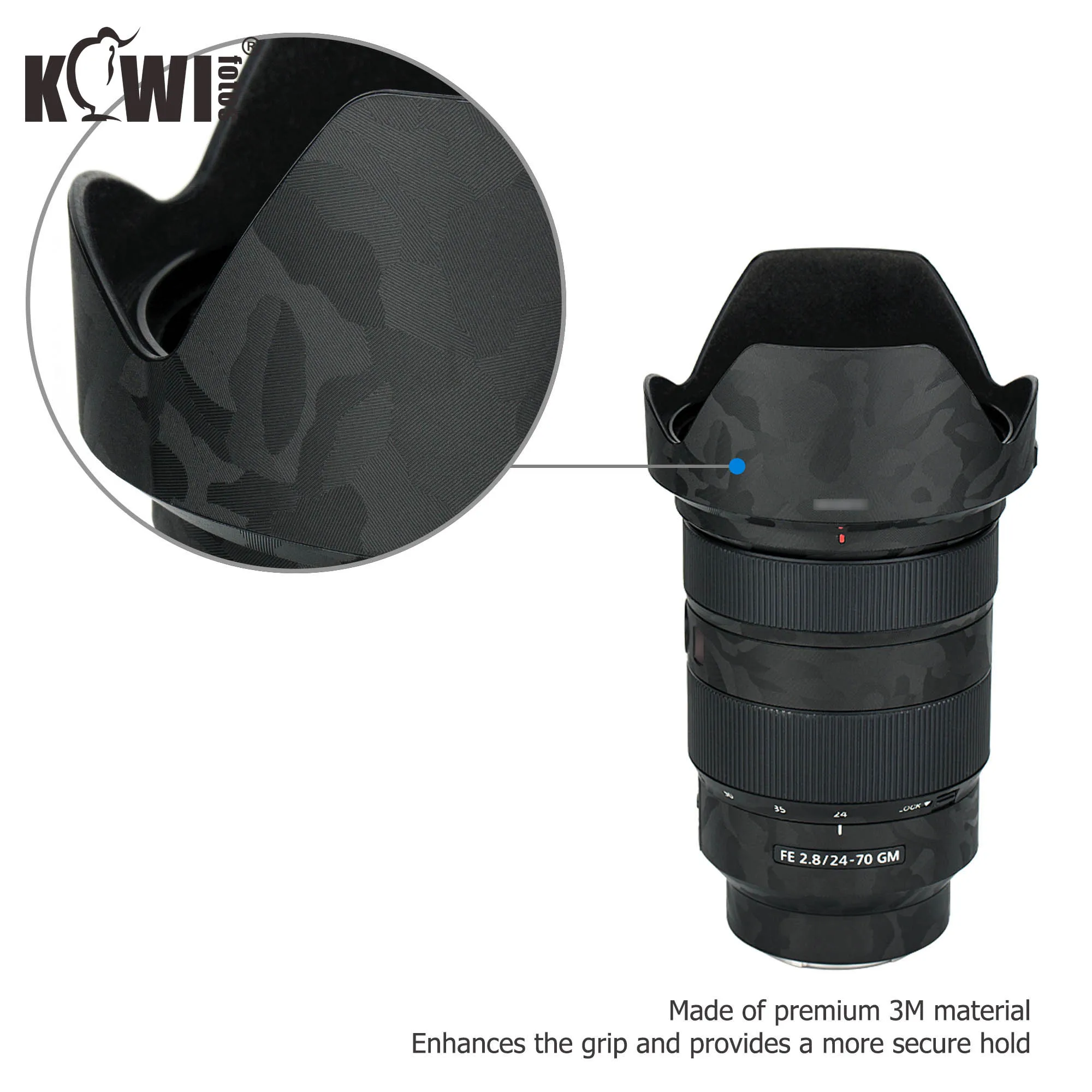 Kiwi антицарапные линзы и бленда для объектива наклейка Sony FE 24 70 мм f/2 8 GM объектив