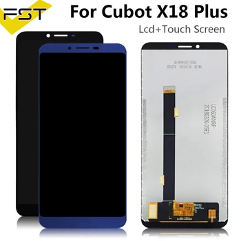 

5.99'' Tested Well For Cubot X18 Plus LCD Display+Touch Screen Digitizer Assembly Spare Parts+Tools