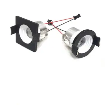 

4pcs AC230V Adjustable pitch white color Led Cabinet Light Light Energy Saving Spot Home color Downlight Mini Recessed Lamp