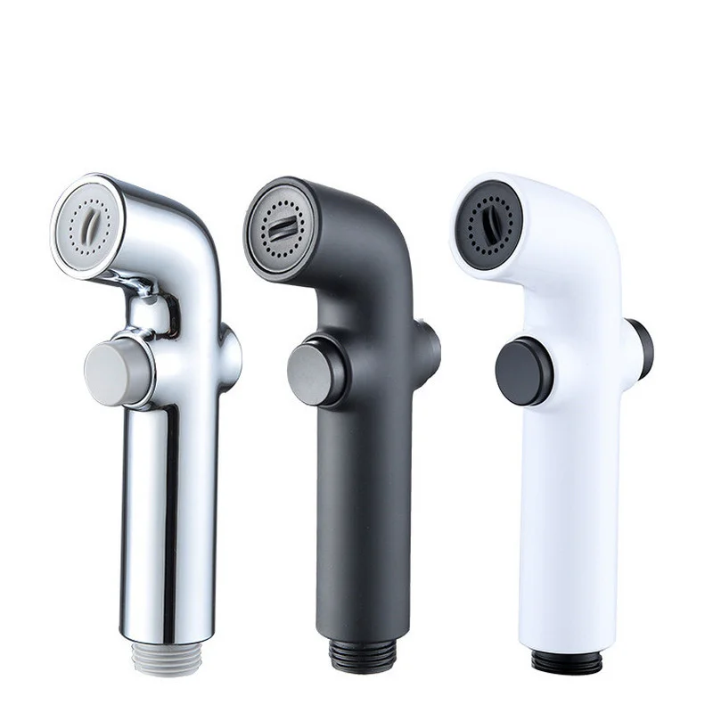 

Ручной смеситель для унитаза, лейка для биде, хромированный Дождеватель из АБС-пластика, аксессуары для ванной комнаты, 1 шт.