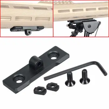 

Airsoft hunting M4 AR 15 gun Accessories Low profile Tactical M-LOK Bipod Mount sling studs adapter for hunting